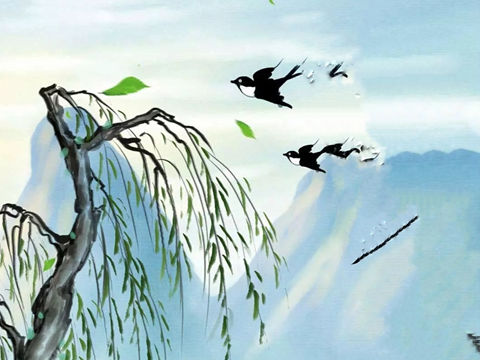 紫藤萝瀑布 宗璞